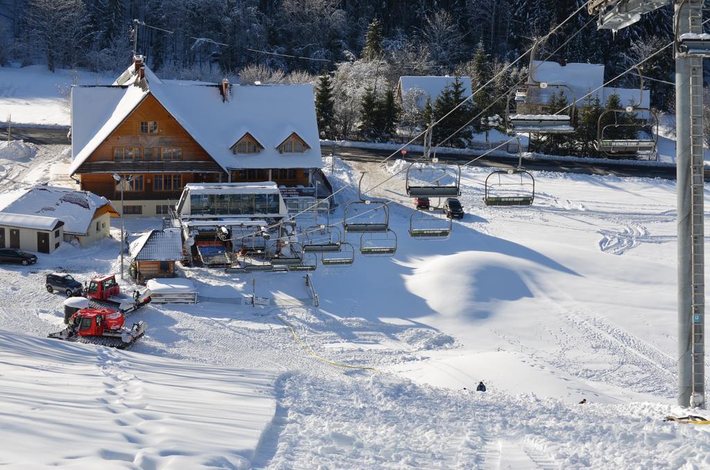 Villa Dom Na Mosornym Groniu Zawoja Esterno foto
